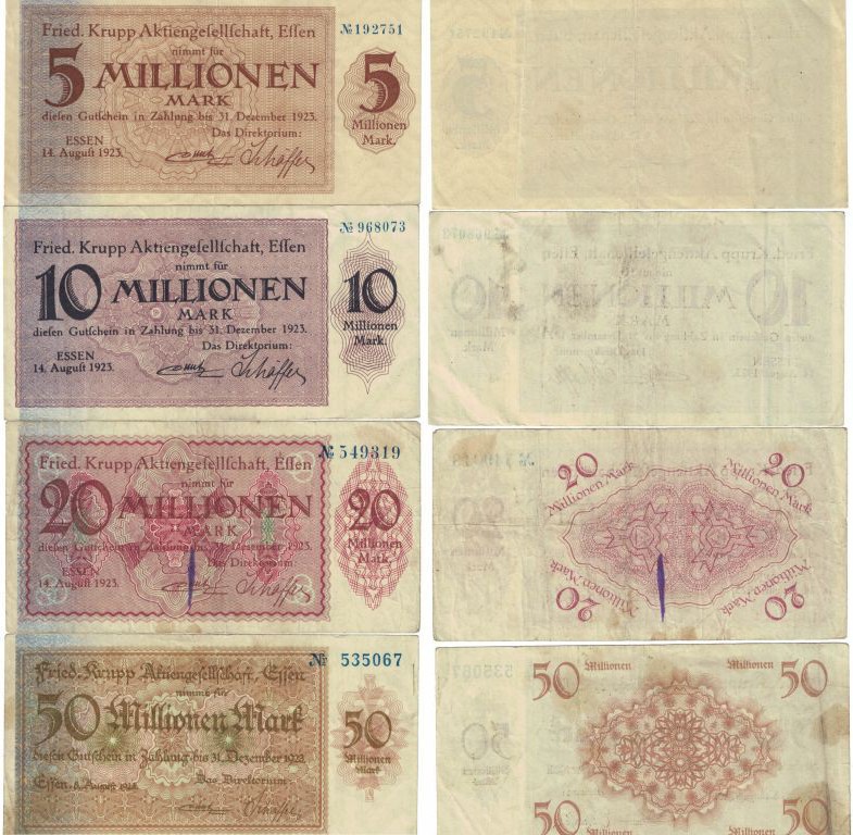Banknoten, Deutschland / Germany, Lots und Sammlungen. Notgeld, Essen (Westfalen...