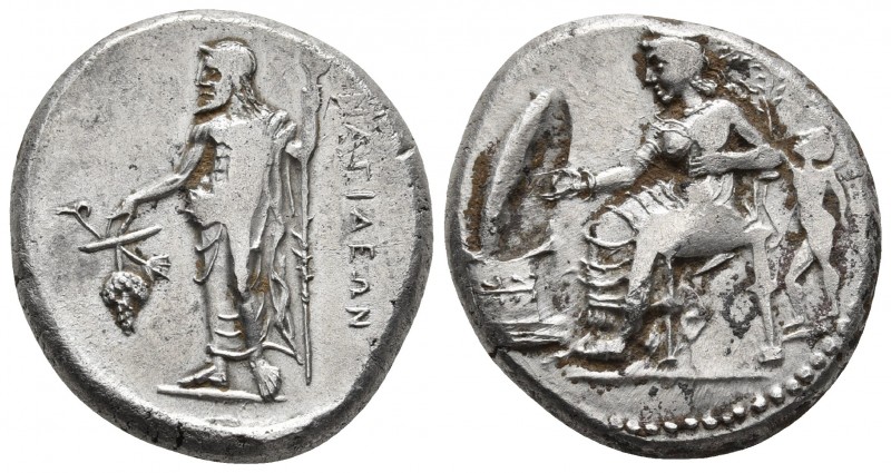 Cilicia, Nagidus, ca. 400-355 BC, AR stater
Aphrodite seated on the throne left,...