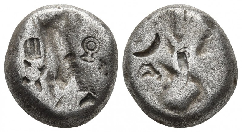 Achaemenid Kingdom, Darius I to Artaxerxes II, AR siglos, uncertain mint (Sardes...