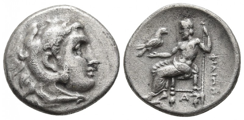 Kings of Macedonia, Philip III Arrhidaios, 323-317 BC, AR drachm, Side Mint, ca....