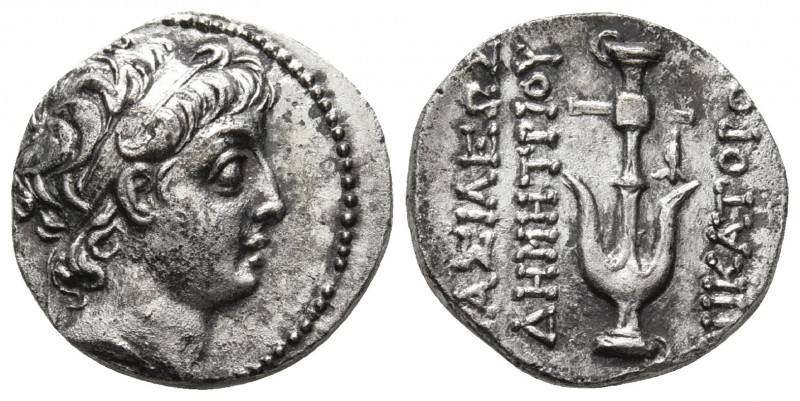 Seleucid Kings, Demetrios II Nikator, first reign 145-140 BC, AR drachm, Seleuci...