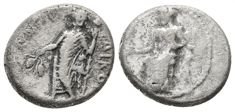 Cilicia, Nagidus, ca. 400-380 BC, AR drachm 
Aphrodite seated on the throne left...