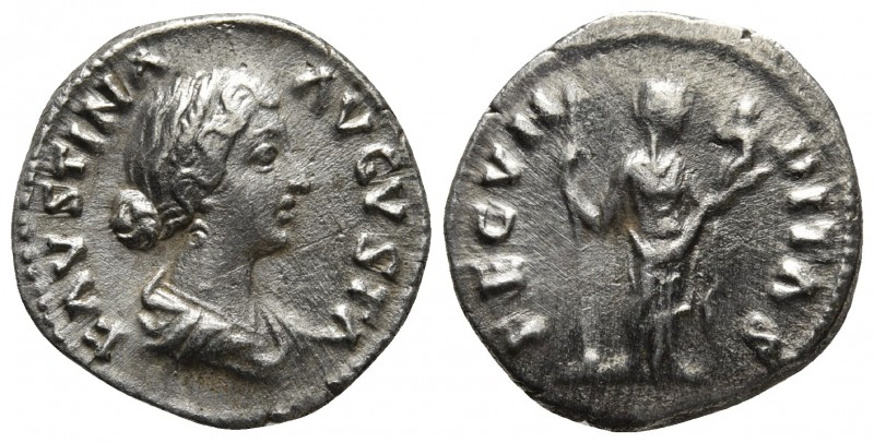 Faustina II 147-175 AD, Rome Mint, ca. 161-164 AD
Draped bust of Faustina the Yo...