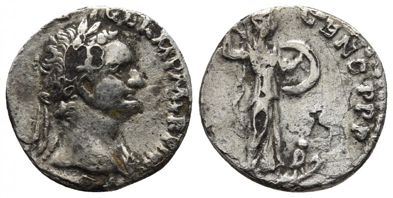 Domitianus 81-96 AD, AR denarius subaeratus, Rome Mint, after 87 AD.
Laureate he...