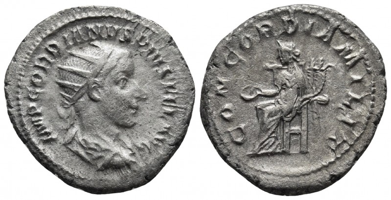Gordianus III 238-244 AD, AR antoninianus, Rome Mint ca. 240 AD
Radiated, draped...