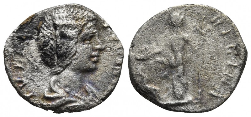 Julia Domna 196-211 AD, AR denarius, Rome Mint
Draped bust of Julia Domna right
...