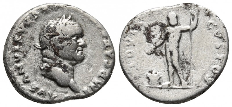Vespasianus 69-79 AD, AR denarius, Rome Mint, 76 AD.
Laureate head of Vespasianu...