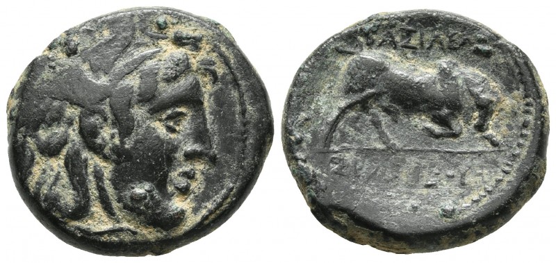 Seleucid Kings, Seleucus I Nikator 312-281 BC, AE double unit, uncertain eastern...