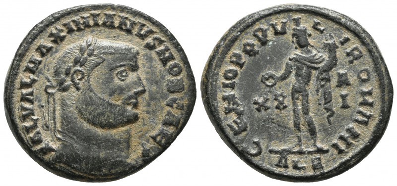Galerius ca. 300-301 AD, Alexandria Mint, AE follis
Laureate head of Galerius ri...