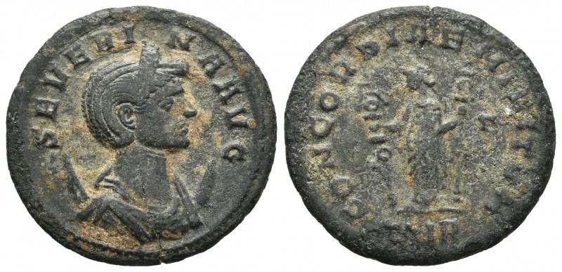 Severina, ca. 270-275 AD, Rome Mint, AE
Diademed and draped bust of Severina rig...