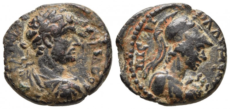 Galatia, Iconium, Hadrian 117-138 AD, AE
Laureate, draped and cuirassed bust of ...