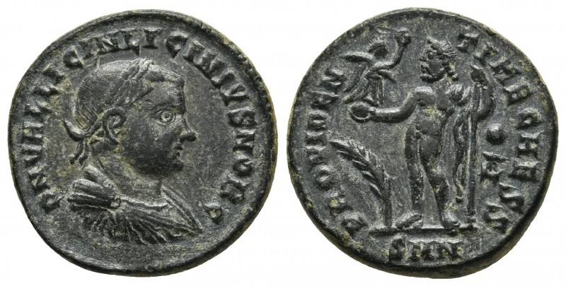 Licinius II, as caesar ca. 317-320 AD, AE follis, Nicomedia Mint
Laureate, cuira...