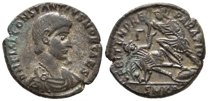 Constantius Gallus, as caesar, ca. 351-354 AD, AE2, Cyzicus Mint
Bare-headed, dr...