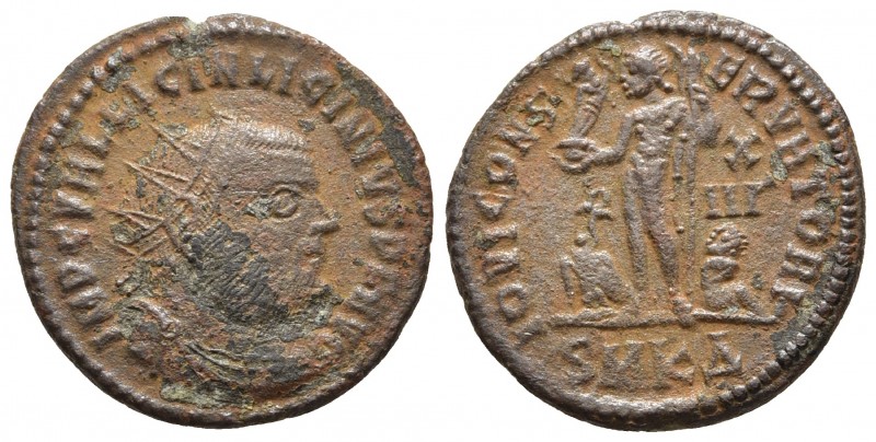 Licinius I, ca. 321-4 AD, AE Follis, Cyzicus Mint
Radiate, draped and cuirassed ...