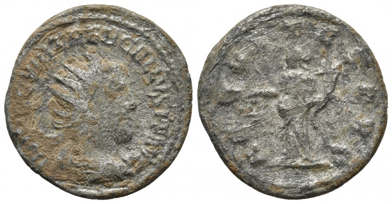 Trebonian Gallus 251-253 AD, AR Antoninianus, Antioch Mint
Radiate, draped and c...