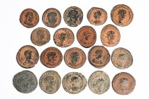 Mixed Ancient Coins Lot - as seen. Set of 19: 19.1 - 24mm / 70.4g