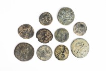 Mixed Ancient Coins Lot - as seen. Set of 10: 13 - 18.9mm / 25.7g