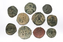 Mixed Ancient Coins Lot - as seen. Set of 10: 22.9 - 32.8mm / 83.1g