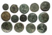 Mixed Ancient Coins Lot - as seen. Set of 14: 17.6 - 30.3mm / 141.1g