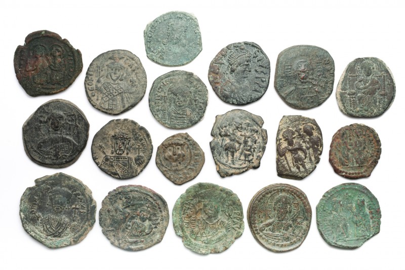 Mixed Ancient Coins Lot - as seen. Set of 18: 22.2 - 32.2mm / 150.8g