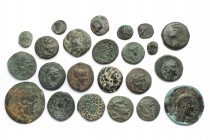 Mixed Ancient Coins Lot - as seen. Set of 23: 10 - 30.7mm / 148.2g