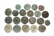 Mixed Ancient Coins Lot - as seen. Set of 21: 17.3 - 24mm / 75.4g