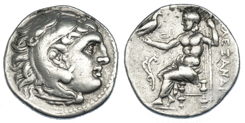 GRECIA ANTIGUA. MACEDONIA. Alejandro III. Dracma. Ceca incierta (325-310 a.C.). ...