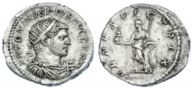 IMPERIO ROMANO. CARACALLA. Antoniniano. Roma (213-217). R/ Venus a izq. sosteniendo Victoria y lanza, escudo a sus pies; VENVS VICTRIX. AR 4,68 g. 22,...