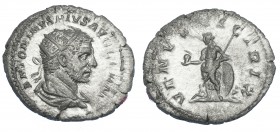 IMPERIO ROMANO. CARACALLA. Antoniniano. Roma (213-217). R/ Venus a izq. con casco y cetro, escudo a sus pies; VENVS VICTRIX. AR 4,38 g. 24,1 mm. RIC-3...