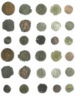 REINOS DE CASTILLA Y LEÓN. Lote de 15 monedas: Enrique II, Enrique IV, Alfonso X, Enrique III, Juan II, Fernando IV. De MC a MBC+.