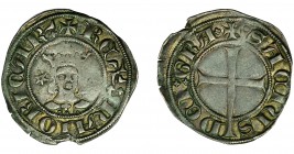 REINO DE MALLORCA. SANCHO DE MALLORCA (1311-1324). Dobler. Mallorca. VE 1,80. 21,5 mm. IV-547. MBC.
