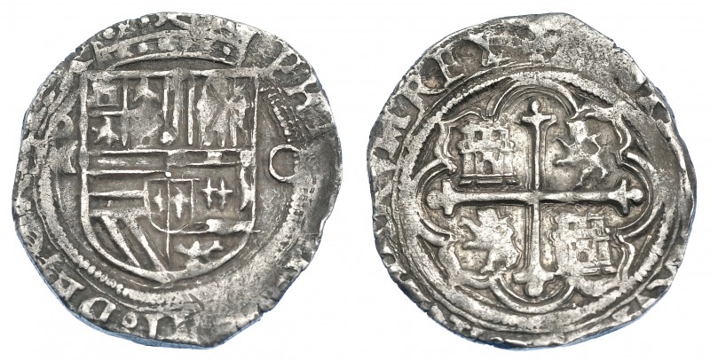 FELIPE II. Real. S/F. México. Mº-O. AC-224. MBC.