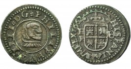 FELIPE IV. 8 maravedís. 1661. Burgos. R. AC-303. MBC.