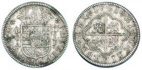 FELIPE V. 2 reales. 1721. Cuenca. JJ. VI-560. MBC.