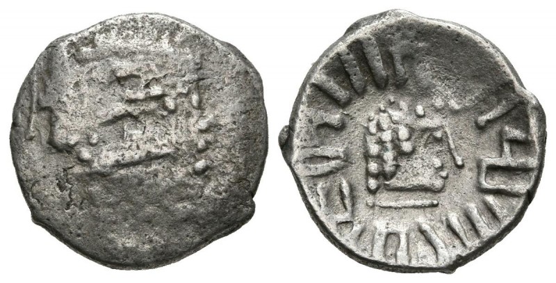 ARABIA, Himyaritas. Quinario. (Ar. 1,19g/13mm). Siglo I-Siglo II d.C. (Sear 5717...