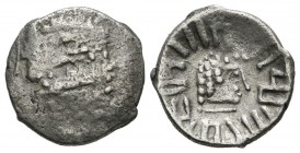 ARABIA, Himyaritas. Quinario. (Ar. 1,19g/13mm). Siglo I-Siglo II d.C. (Sear 5717 var). MBC-/MBC.