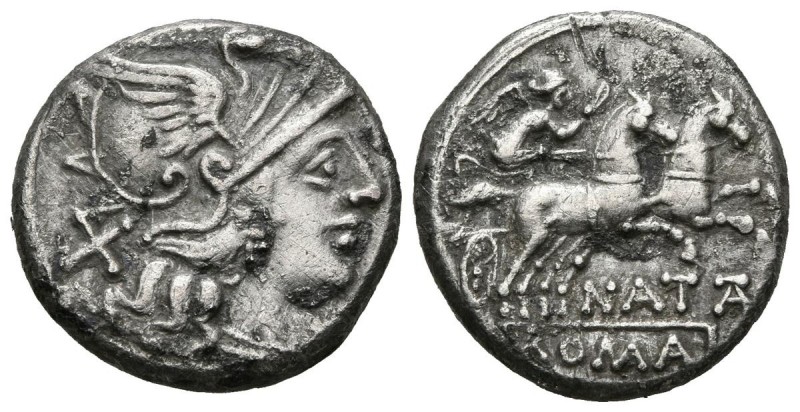 GENS PINARIA. Denario. (Ar. 3,99g/17mm). 149 a.C. Roma. (Crawford 208/1; FFC 965...