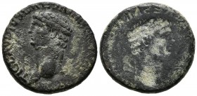 CLAUDIO I. As. (Ae. 11,32g/27mm). 41-54 d.C. Roma. Anv: Busto desnudo de Claudio I a izquierda, alrededor leyenda: TI CLAVDIVS CAESAR AVG P M TR P IMP...