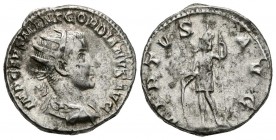 GORDIANO III. Antoniniano. (Ar. 4,95g/21mm). 238-239 d.C. Roma. (RIC 6). MBC+/MBC.