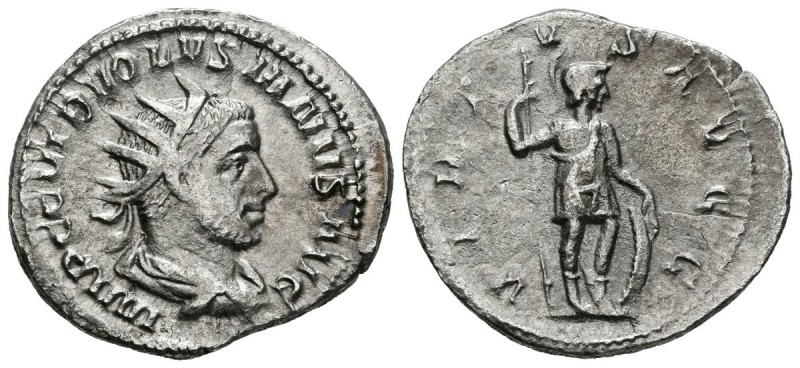 VOLUSIANO. Antoniniano. (Ar. 3,10g/23mm). 251-253 d.C. Roma. (RIC 206). Anv: IMP...