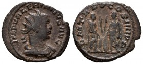 VALERIANO I. Antoniniano. (Ae. 3,16g/23mm). 257 d.C. Antioquía. (RIC 277). MBC-.
