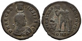 ARCADIO. Centenional. (Ae. 4,52g/22mm). 383 d.C. Constantinopla. (RIC 53b). BC.