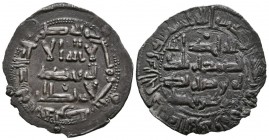 EMIRATO INDEPENDIENTE. Al-Hakam I. Dirham. (Ar. 2,31g/28mm). 203H. Al-Andalus. (Vives 115; Frochoso 203.6). MBC+.