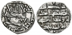 EMIRATO INDEPENDIENTE. Abd Al Rahman II. Dirham. (Ar. 1,54g/21mm). Al-Andalus. 225H. (Vives 172; Miles 127). MBC+. Recortado.