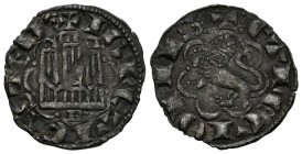 ALFONSO X (1252-1284). Noven. (Ve. 0,72g/17mm). Burgos. B bajo el castillo. (FAB-263). MBC+.