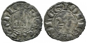 FERNANDO IV (1295-1312). Dinero. (Ve. 0,82g/18mm). Coruña. (FAB-321). MBC.
