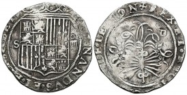 REYES CATOLICOS (1474-1504). 4 Reales (Ar. 13,08g/32mm). Sevilla. (Cal-2019-564). MBC+.