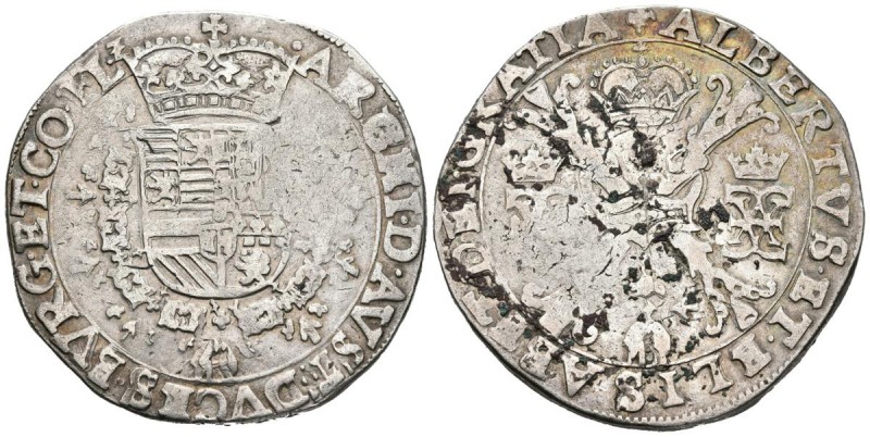 ALBERTO e ISABEL (1598-1621). 1 Patagón. (Ar. 27,34g/41mm). S/D. Brujas. (Vicent...