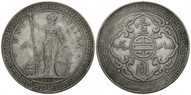 GRAN BRETAÑA. 1 Dollar. (Ar. 19,56g/39mm). 1900. Bombay. Moneda acuñada para su circulanción en el Sudeste Asiático. (Km#T5). MBC-. Escasa.