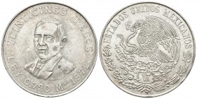 MEXICO. 25 Pesos. (Ar. 22.65g/38mm). 1972. (Km#480). MBC+.